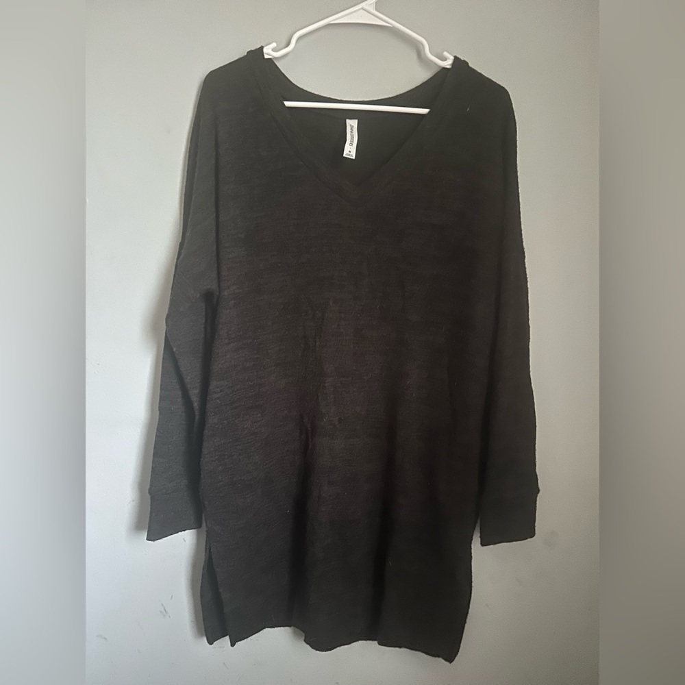 Zenana Premium V-Neck Sweater
